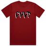 Source BMX - US Cult Shadow T-Shirt - Scarlet Red XX Large