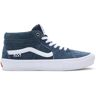 Vans Skate Grosso Mid Pig Suede - Blue/White US 11