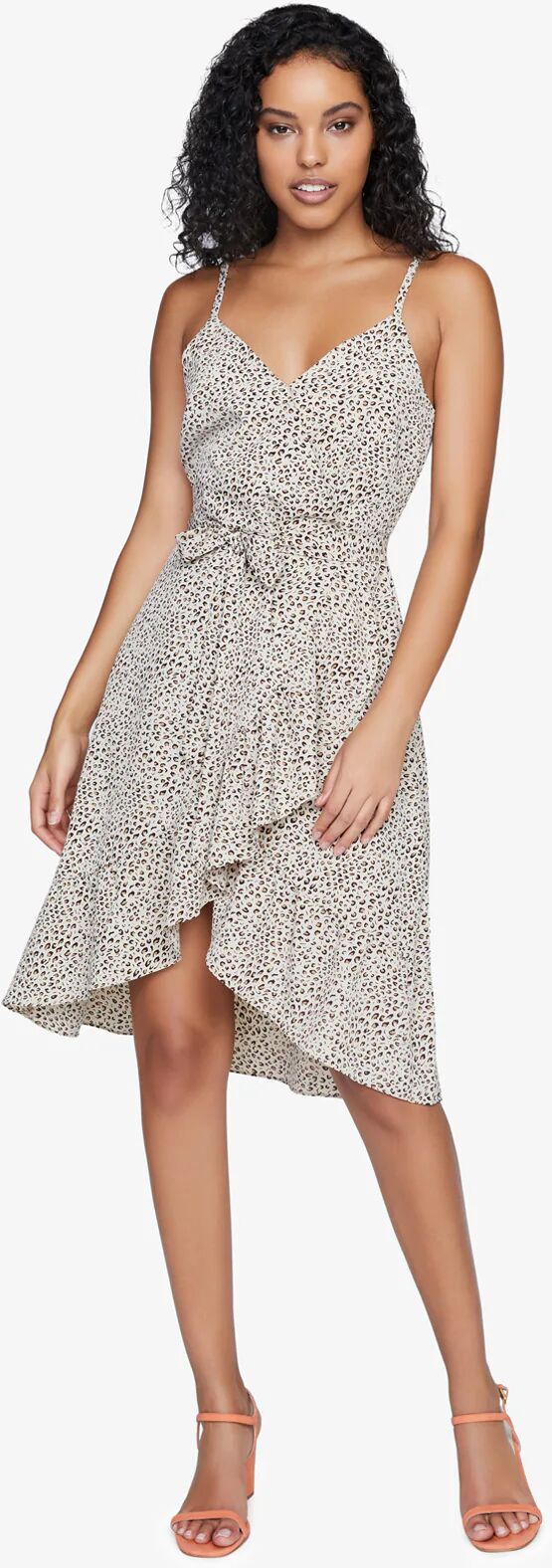 Sanctuary Clothing Bianca Midi Dress Mini Leopard / 6