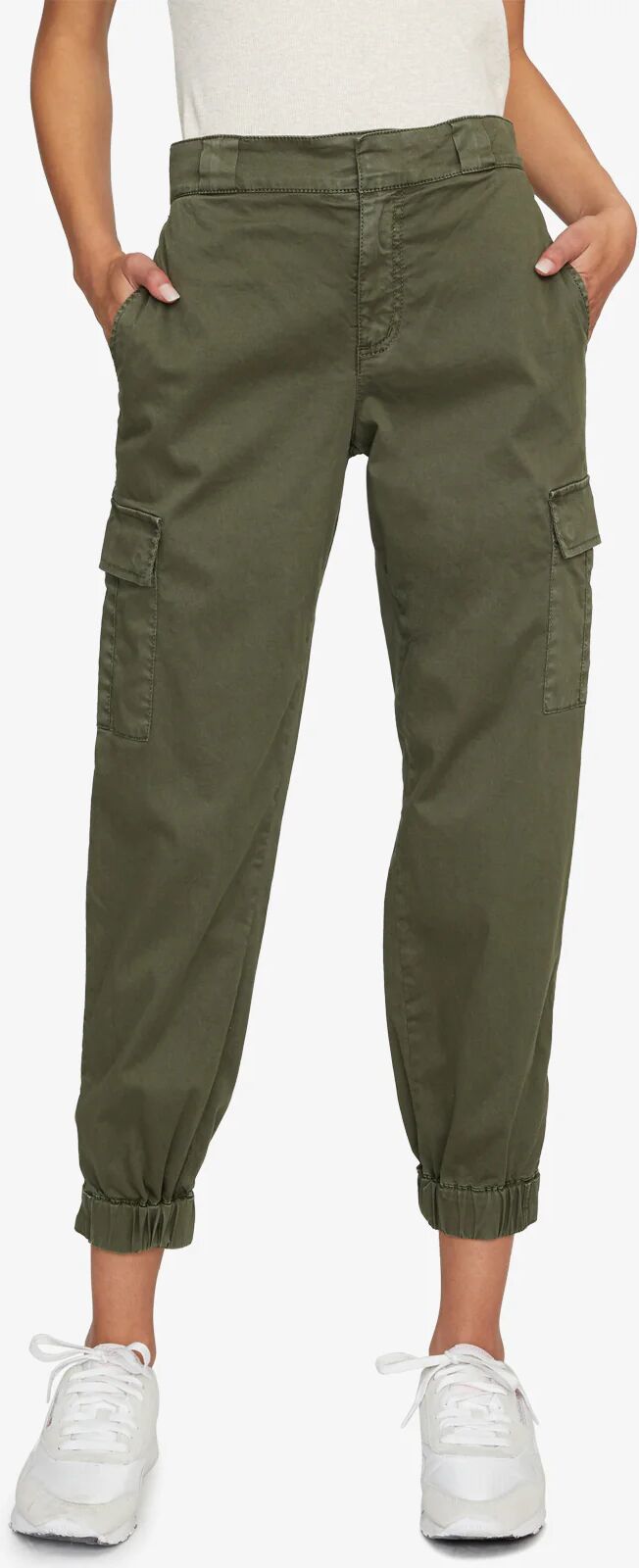 Sanctuary Clothing Commander Army Green Cargo Pant / 26