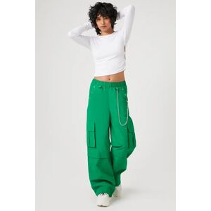 Urban Planet Wallet Chain Cargo Pant   Green   Small   Women's - S