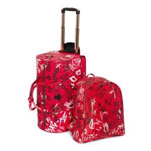 Tote & Carry Graffiti Tombstone Roller Duffle Set