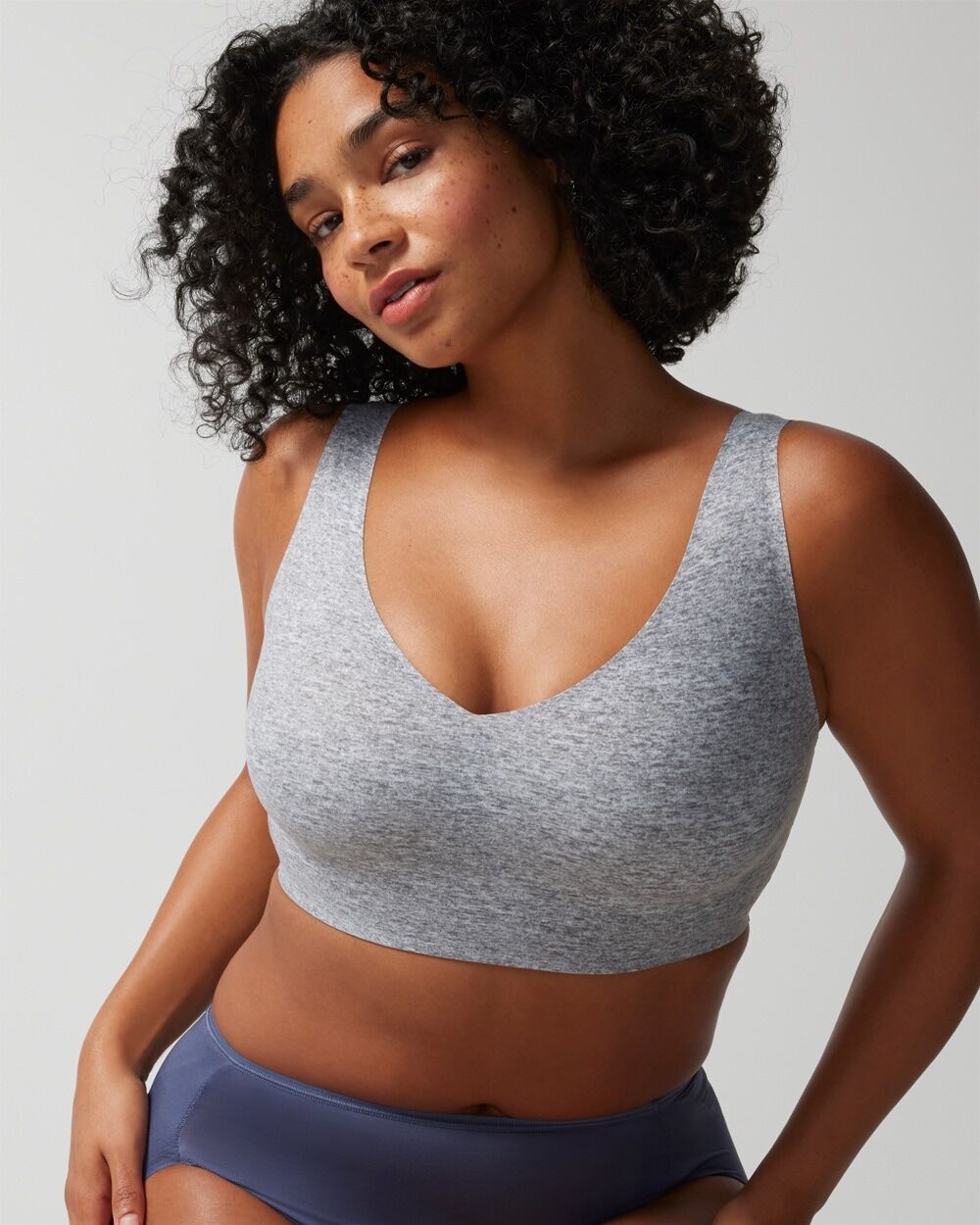 Women's Enbliss Bralette in Gray size 3XL   Soma - Women - Gray - 3XL