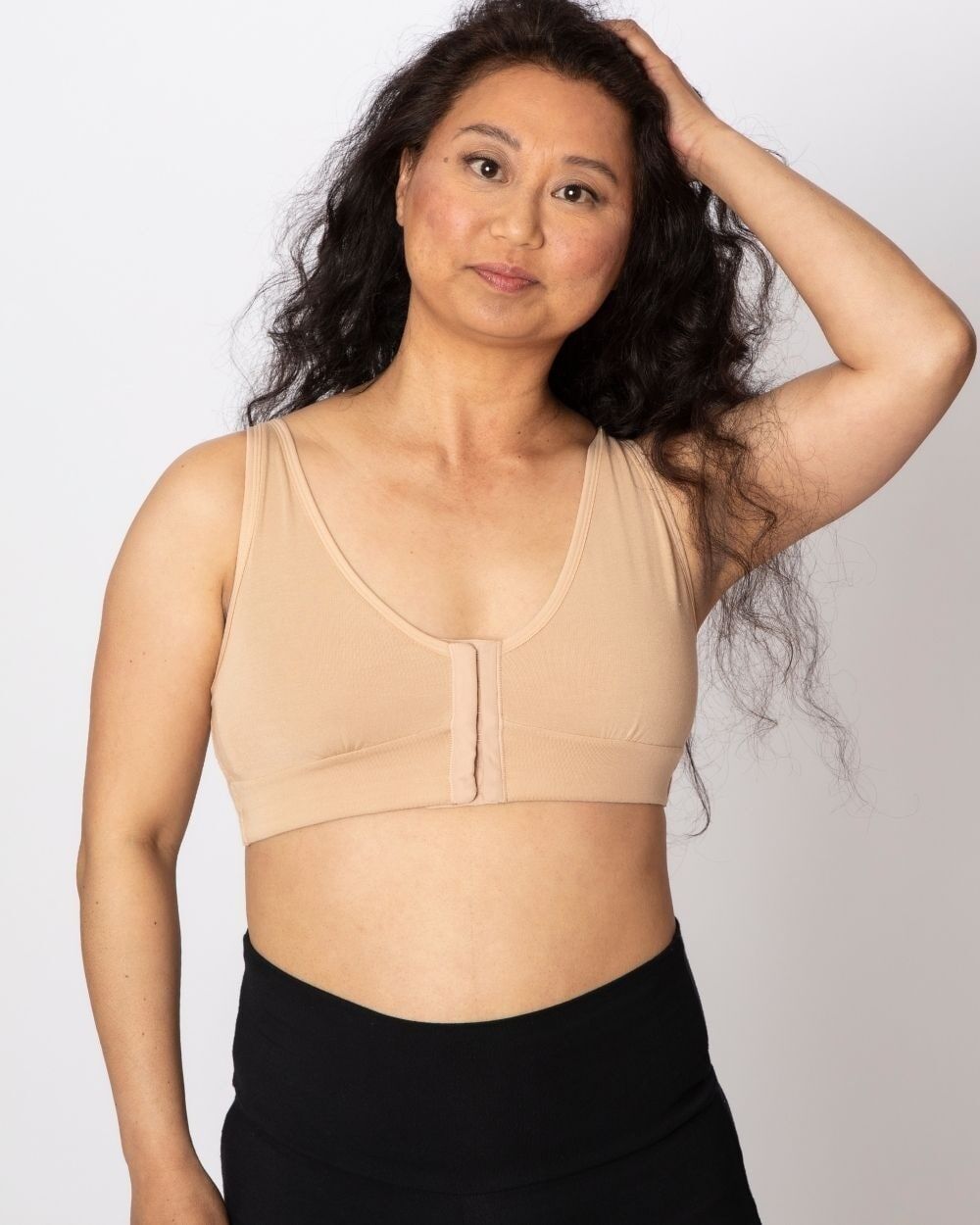 Women's AnaOno Pocketed Front Closure Post Surgery Bra in Neutral size 3XL   Soma - Women - Neutral - 3XL