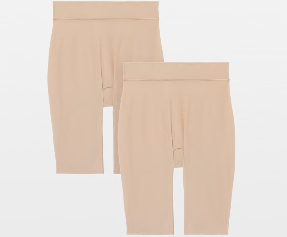 Women's Smoothing Shorts 2-Pack in Nude size 2XL   Soma - Women - Nude - 2XL