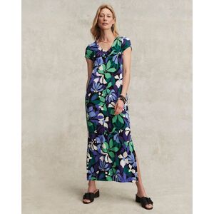 Women's Wrinkle-Free Travelers Floral V-Neck Maxi Dress in Purple Nightshade size 0/2   Chico's Travel Clothing, Brunch Outfits - Purple Nightshade - Women - Size: 0/2