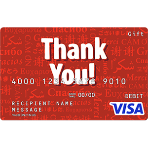 Visa Thank You Gift Card