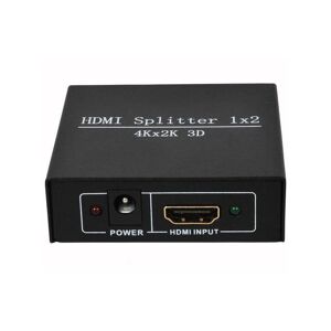 Tomorrow-Max 1Pcs 30Hz Uhd 4Kx2K Hdmi 2.0 Splitter 1X2 Support Hdcp 1.4 3D Hdmi Splitter 2.0 1 Input 2 Output Switch Box For Ps4 Blu Ray Dvd Hdt