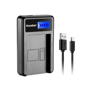Kastar LCD Slim USB Charger for Sony NP-FW50 and Alpha 7 7R 7R II 7S a7R a7S a7R II a5000 a5100 a6000 a6300 NEX-7 SLT-A37 DSC-RX10 DSC-RX10 II III.