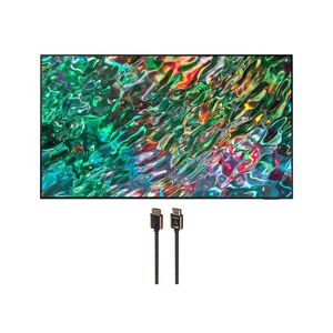 Samsung 50-Inch Class Neo QLED 4K QN90B Series Mini LED Quantum HDR 32x Smart TV with Alexa Built-in with an Austere 3S-4KHD2-2.5M III Series 4K.