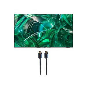 Samsung QN77S95CAFXZA 77' Ultra Slim 4K Quantum HDR OLED Smart TV with an Austere V Series 4K HDMI 2.5m Cable (2023)