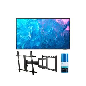 Samsung QN55Q70CAFXZA 55' QLED 4K Quantum HDR Dual LED Smart TV with a Walts TV Large/Extra Large Full Motion Mount for 43'-90' Compatible TV's and.