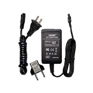 hqrp ac power adapter for sony handycam hdr-td20, hdr-cx580, hdr-cx580v, hdr-pj200, hdr-cx100e, hdr-cx100r, hdr-cx115e, hdr-cx1