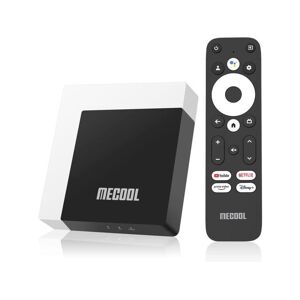 Sateer Android TV Box 11.0, MECOOL KM7 Plus Smart TV Box 4K HDR 2GB 16GB Support 2.4G/5.0G/BT 5.0/AV1 Google TV Remote Streaming Media Player with Amlogic.