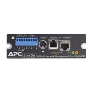 APC AP9618 UPS Network Management Card w/ Environmental Monitoring & Out of Band Management