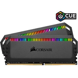 Corsair Dominator Platinum RGB 16GB (2 x 8GB) 288-Pin PC RAM DDR4 3200 (PC4 25600) Desktop Memory Model CMT16GX4M2E3200C16