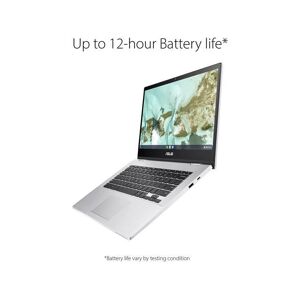 Asus Chromebook CX1, 14' Full HD NanoEdge Display, Intel Celeron N3350 Processor, 64GB eMMC, 4GB RAM, Spill-Resistant Keyboard, Chrome OS.