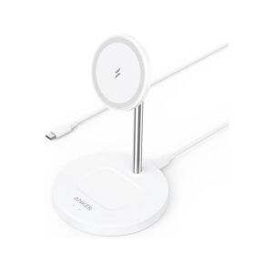 Anker Wireless Charging Stand, PowerWave 2-in-1 Magnetic Stand Lite with 5 ft USB-C Cable, Charging Stand Only for iPhone 12/12 Pro / 12 Pro Max /.
