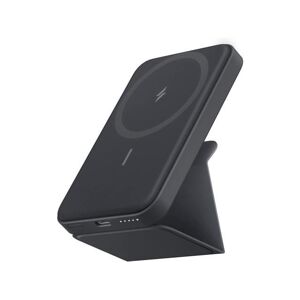 Anker 622 Magnetic Battery (MagGo), 5000mAh Foldable Magnetic Wireless Portable Charger and USB-C for iPhone 14/13/12 Series ( Black)