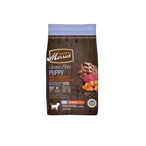 Merrick Grain Free Beef + Sweet Potato Recipe Dry Puppy Food, 4 lbs. ( packaging may vary )