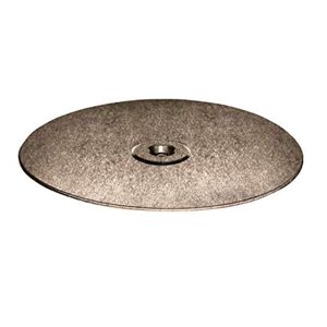 Luminance kathy ireland home ashton ceiling fan wet location plate for outdoor use, vintage steel finish