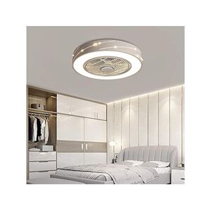 TFCFL 21.6inch ceiling fans with lights, modern led 32w remote control dimming timing, enclosed ceiling fan changing low profile ceiling fan with 3.