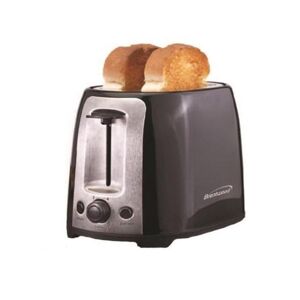 Brentwood Appliances Brentwood TS-292B Black and Stainless Steel 2 Slice Cool Touch Toaster