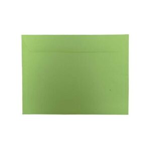 JAM Paper & Envelope JAM Paper® (9 x 12) Booklet Paper Envelope - Brite Hue Ultra Lime Green - 25 envelopes per pack