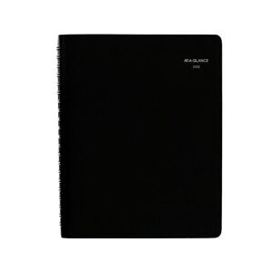 ACCO AT-A-GLANCE 2022 8' x 11' Appointment Book DayMinder Black G560-00-22