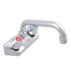 BK Resources - BKF-W-12-G - 4 in Wall Mount Hand Sink Faucet w/ 12 in Spout