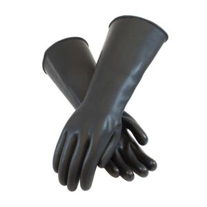 PIP - 47-L442/XL - Extra Large 17 In Black Latex Gloves