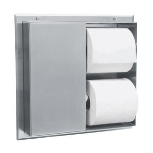 Bobrick - B-386 - Partition-Mount Multi-Roll Toilet Tissue Dispenser