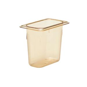 Cambro - 96PHP150 - 1/9 Size 6 in Amber H-Pan™ High Heat Food Pan
