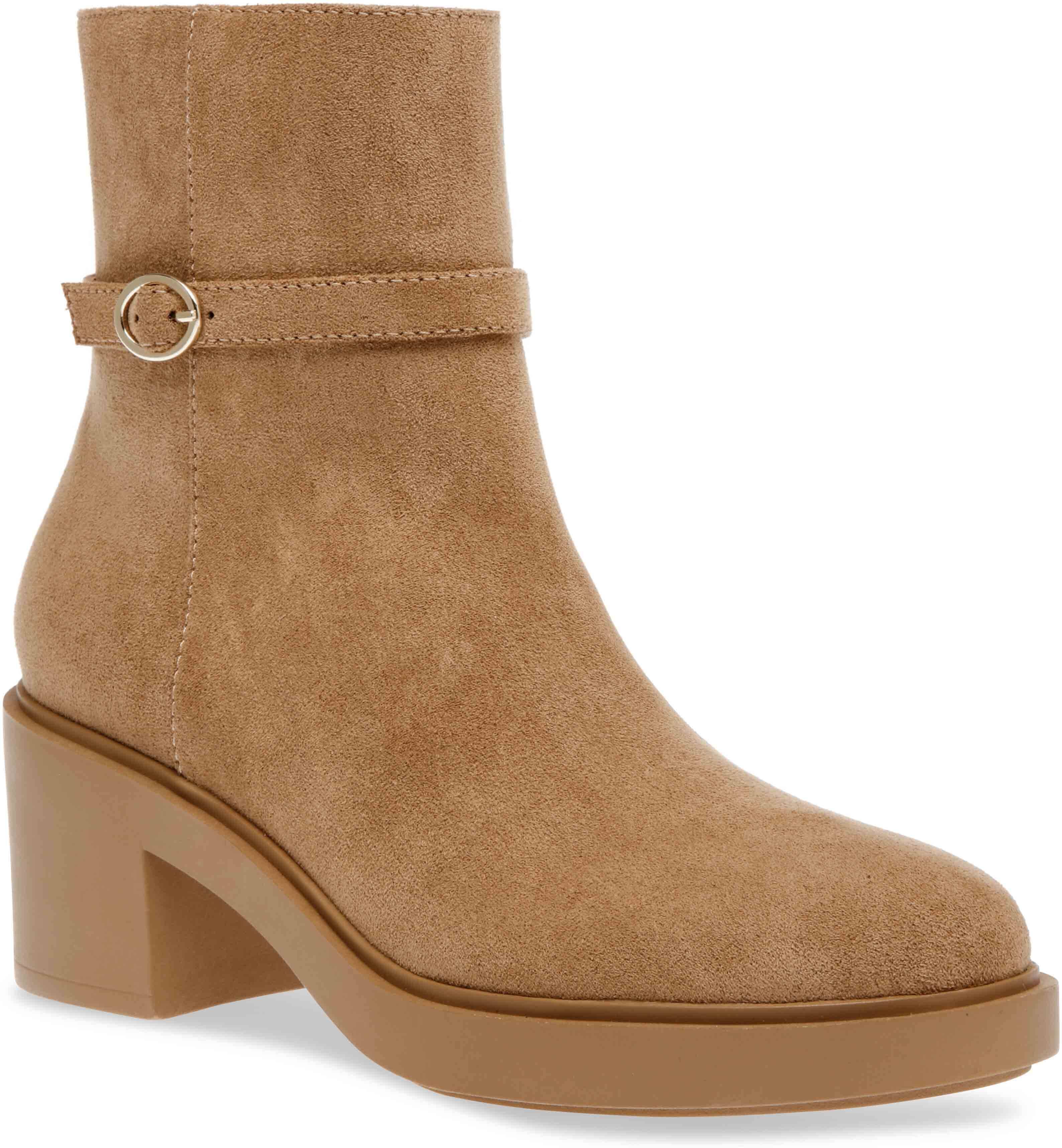 Anne Klein Women's Fenix Boot in Dk Natural Su