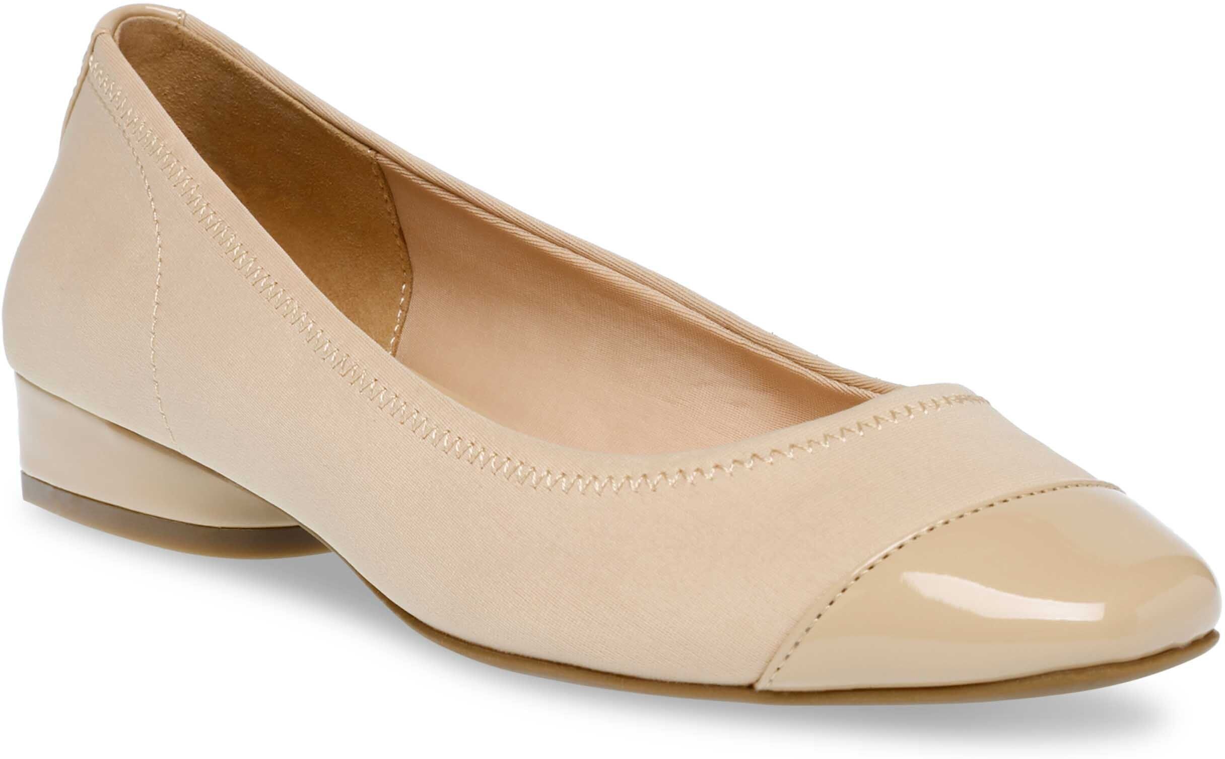 Anne Klein Women's Carlie Flat in Nude