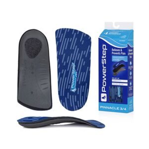 PowerStep Pinnacle 3/4 Insoles Arch Pain Relief Orthotic for Tight Shoes