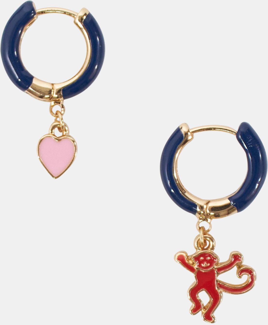 Roller Rabbit Core Charm Enamel Hoops