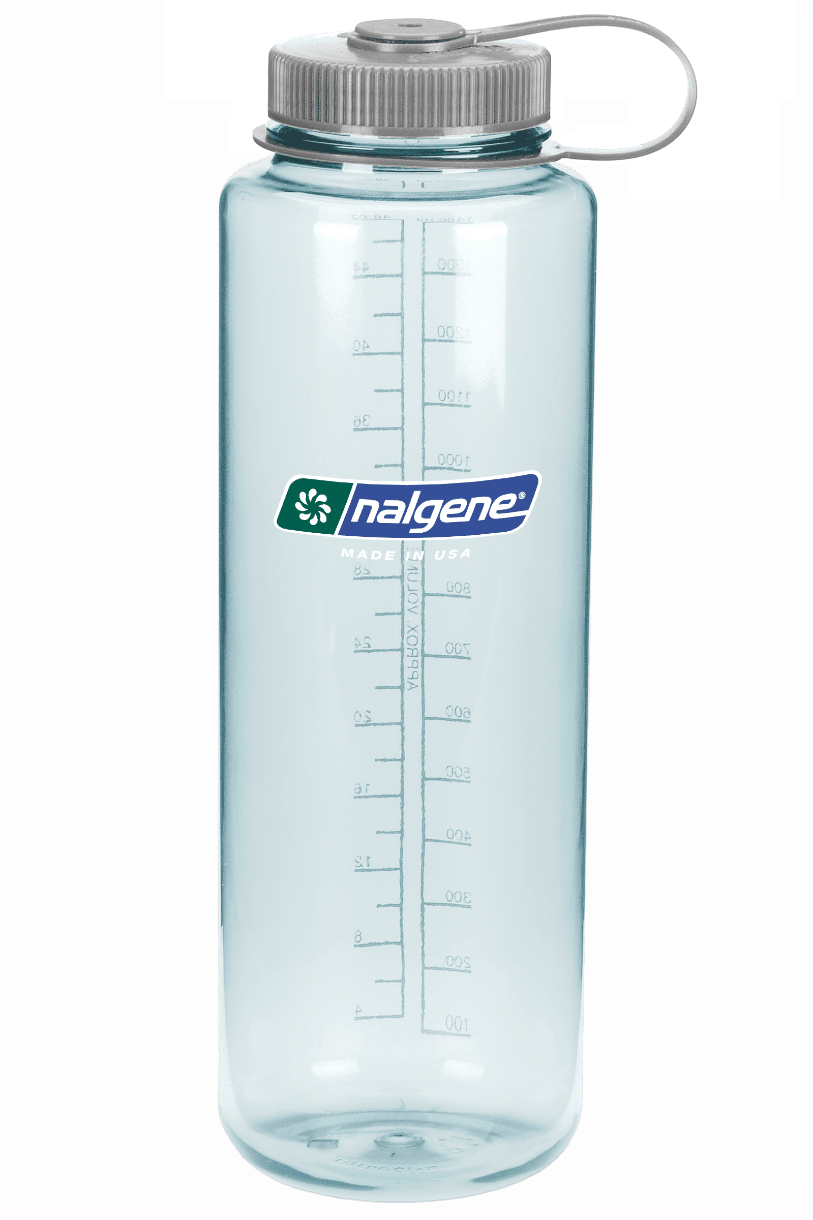 Nalgene 48oz Wide Mouth Sustain Silo Bottle (Bottle Color: Seafoam)