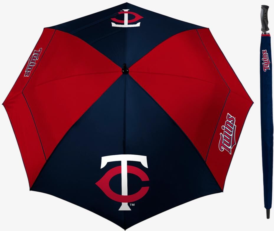 Minnesota Twins 62" WindSheer Lite Umbrella - Team Effort Golf