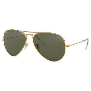 Ray-Ban Aviator Classics Sunglasses, Gold/Green - Ray-Ban Golf