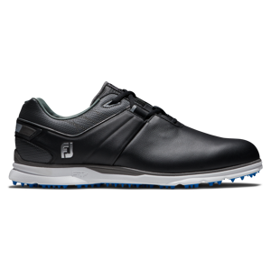 FootJoy Pro SL Men's Golf Shoe, Black/White, 8.5 M - FootJoy Spikeless