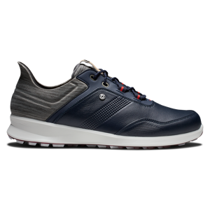 FootJoy Stratos Men's Golf Shoe, Navy/Grey, 9 M - FootJoy Spikeless