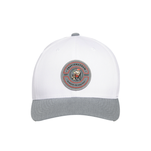 TravisMathew Holiday Szn Snapback Hat, White - TravisMathew Golf Headwear