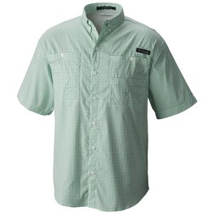 Columbia Super Tamiami Core Short Sleeve Shirt, Forest, XL Golf Short Sleeve Top