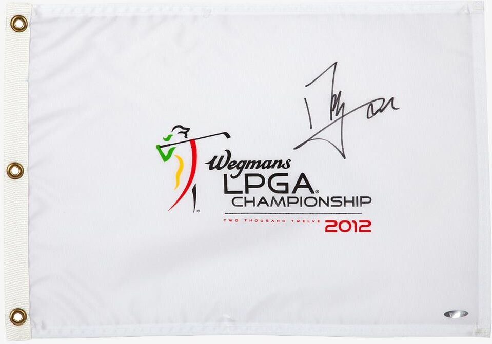 Shanshan Feng 2012 LPGA Championship Pin Flag - Upper Deck Golf Art