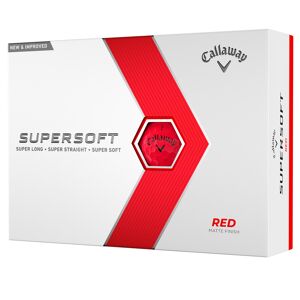 Callaway Supersoft Matte 2023 Golf Balls, Red - Callaway