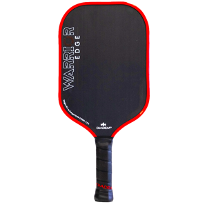 Diadem Sports Warrior Edge Pickleball Paddle, Red, 4-1/8 - Diadem Tennis