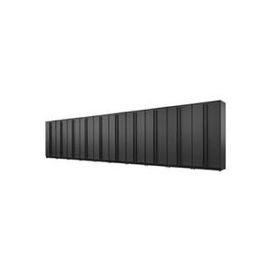 Proslat Fusion Plus 10-Piece Mat Black Tall Garage Cabinet Set with Black Handles