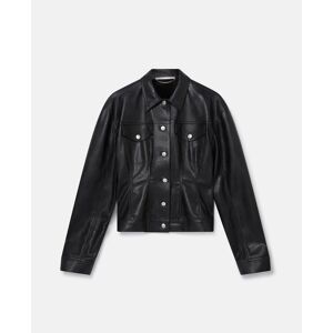 Stella McCartney - Alter Mat Corset Waist Jacket, Woman, Black, Size: 38