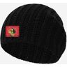 Love Your Melon Mulan Gold Foil Black Baby Beanie